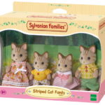 Sylvanian Families Striped Cat Family / ซิลวาเนียน แฟมิลี่ ครอบครัวแมวลาย