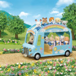 Sylvanian Families Sylvanian Sunshine Nursery Bus / ซิลวาเนียน แฟมิลี่ รถบัสเนอร์สเซอรี่ซันชายน์