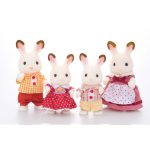 Sylvanian Families Chocolate Rabbit Family / ซิลวาเนียน แฟมิลี่ ครอบครัวชอคโกแลตแรบบิท