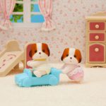 Sylvanian Families Chiffon Dog  Twins / ซิลวาเนียน แฟมิลี่ ฝาแฝดชีฟอน