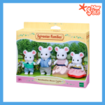 Sylvanian Families Marshmallow Mouse Family / ซิลวาเนียน แฟมิลี่ ครอบครัวหนูมาร์ชเมลโล