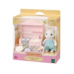Sylvanian Families Snow Rabbit Father's Cooking Set / ซิลวาเนียน แฟมิลี่ เซ็ตทำอาหารของคุณพ่อสโนว์แรบบิท (EBS)