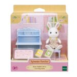 Sylvanian Families Snow Rabbit Girl‘s Learning Desk / ซิลวาเนียน แฟมิลี่ โต๊ะเรียนของเด็กหญิงสโนว์แรบบิท (EBS)