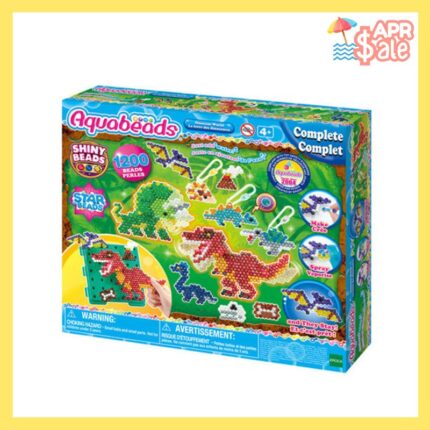 ลูกปัดสเปรย์น้ำ อควาบีท ชุดเริ่มเล่น  โลกไดโนเสาร์ / Aquabeads Dinosaur World (ชุดพร้อมเล่น)