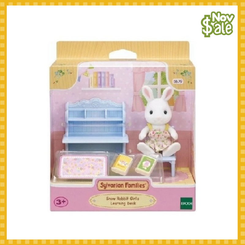 kidkai.Sylvanian-Snow-Rabbit-Girl‘s-Learning-Desk-ซิลวาเนียน-แฟมิลี่-โต๊ะเรียนของเด็กหญิงสโนว์แรบบิท-056790