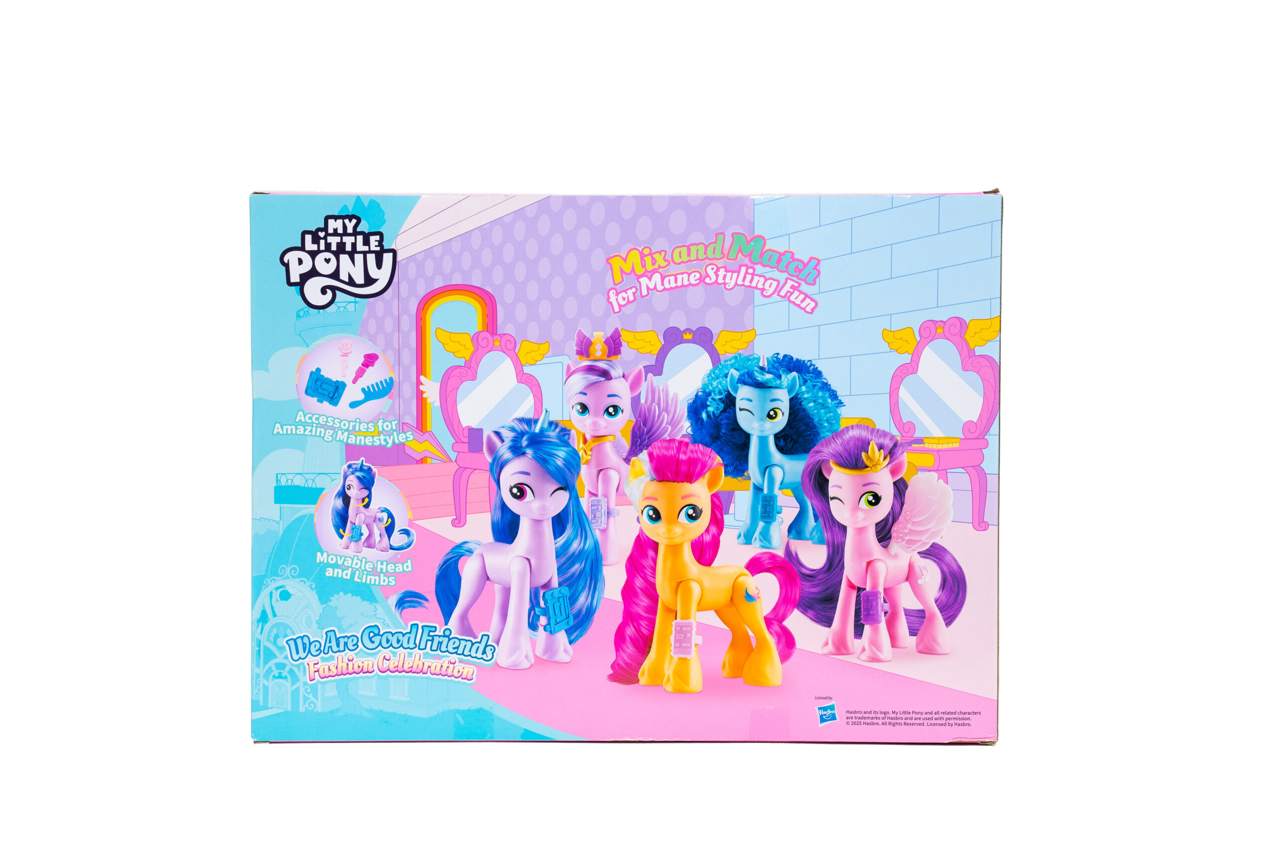 kidkai.My Little Pony - We Are Good Friends Fashion Celebration (5 x 8 cm figures)