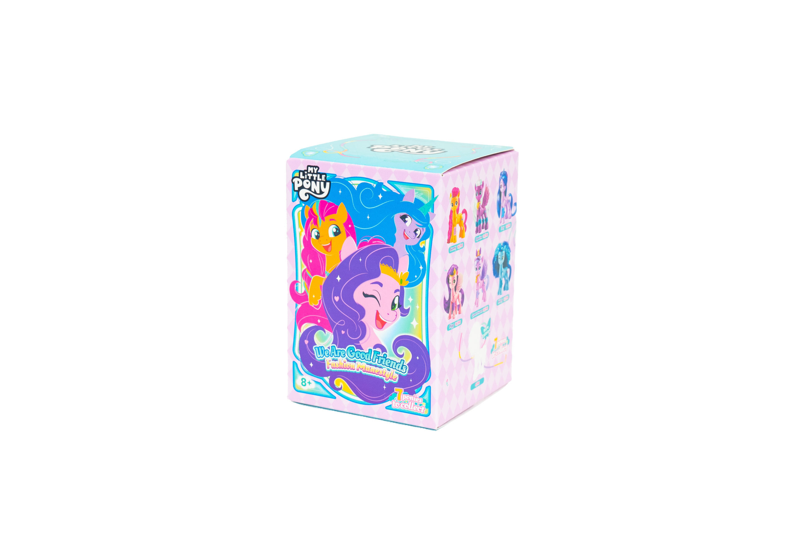 kidkai.My Little Pony - We Are Good Friends Fashion Manestyle 8 cm Figure (กล่องสุ่ม)