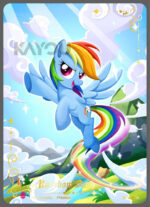 My Little Ponny Trading Card Game - Starter Box - Friendships Begin Eng. Ver. Kayou Rainbow Dash/  มายลิตเติ้ลโพนี่ การ์ดเกม สตาร์ทเตอร์ (คายู) - Image 13