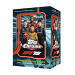 Topps Formula One (F1) Chrome 2025 - Value Box FGC006351 - Topps Collection / การ์ดท็อปส์ ฟอร์มูล่าวัน (F1) โครม 2025 แวลูบ็อกซ์ (การ์ด 4 ใบ: ซอง, 6 ซอง: กล่อง)