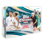 Topps Tennis Chrome 2025 การ์ดเทนนิส กล่องเบรกเกอร์ ดีไลท์ (Breaker Delight Box) - ยกกล่อง [บรรจุ 1 ซอง/กล่อง]