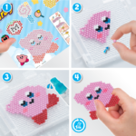 ลูกปัดสเปรย์น้ำ อควาบีด ชุดประดิษฐ์พวงกุญแจเคอร์บี้ /  Aquabeads Kirby Keychain Craft Kit - Image 5