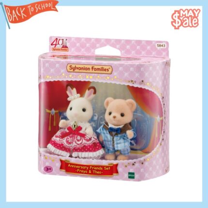Sylvanian Families Anniversary Friends Set -Freya & Theo / ซิลวาเนียน ชุดเพื่อนฉลองครบรอบ -เฟรย่า และ ธีโอ