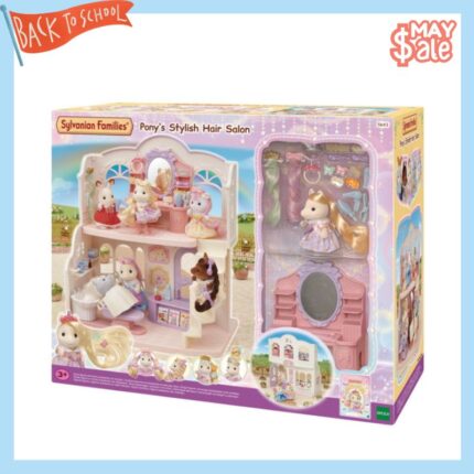 Sylvanian Families Pony's Stylish Hair Salon  / ซิลวาเนียน ร้านแต่งผมโพนี่