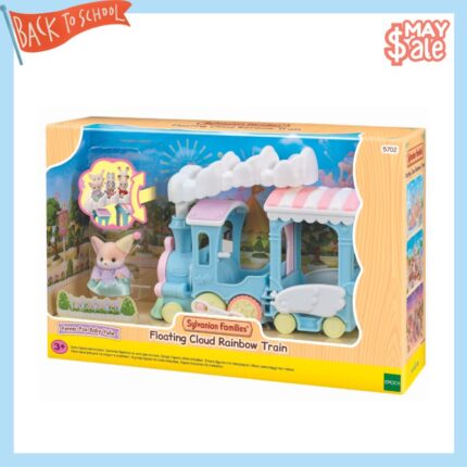 Sylvanian Families Floating Cloud Rainbow Train/รถไฟก้อนเมฆสายรุ้ง