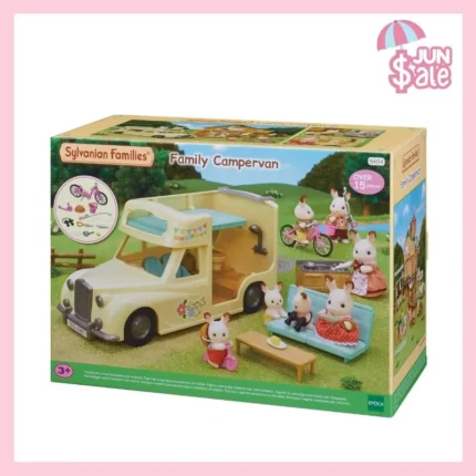 Sylvanian Families Family Campervan / ซิลวาเนียน แฟมิลี่ รถแคมป์ปิ้งสำหรับครอบครัว