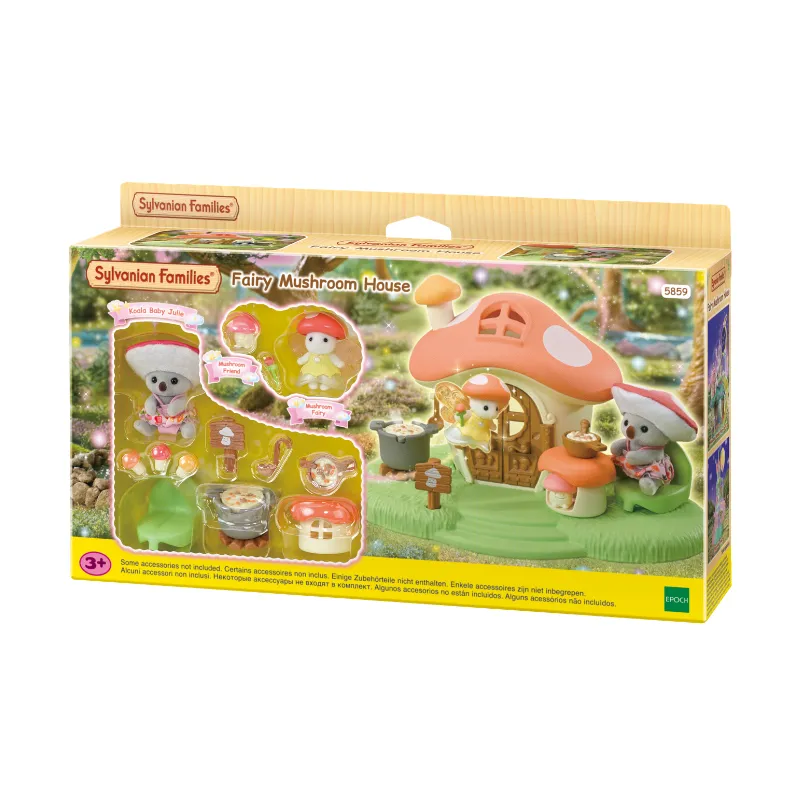 kid&kai.sylvanian.Fairy mushroom house (2)result Sylvanian Families Fairy Mushroom House / ซิลวาเนียน แฟมิลี่ บ้านเห็ดของนางฟ้า - Image 1