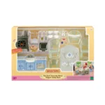 Sylvanian Familie Red Roof Riverside Manor Elegant Dining Room / ซิลวาเนียน แฟมิลี่ ชุดห้องอาหารสุดหรู