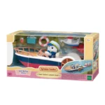 Sylvanian Families Seal Sailor's Leisure Boat / ซิลวาเนียน แฟมิลี่ เรือแสนสนุกของกัปตันแมวน้ำ - Image 2