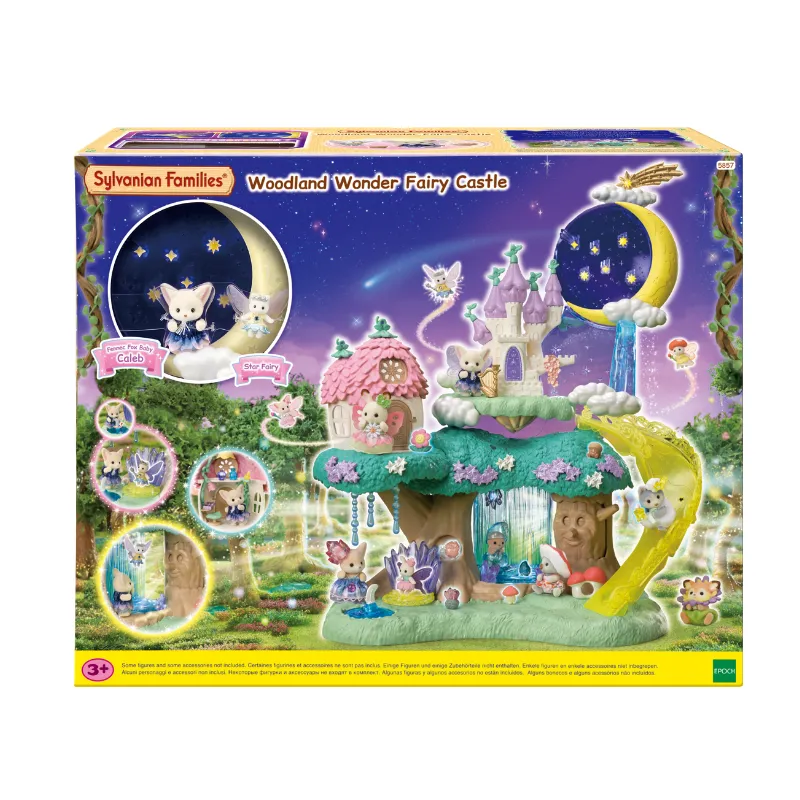 kid&kai.sylvanian.Woodland Wonder Fairy Castle (2)result Sylvanian Families Woodland Wonder Fairy Castle / ซิลวาเนียน แฟมิลี่ ปราสาทนางฟ้าแห่งป่าวู้ดแลนด์ - Image 1