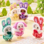 Sylvanian Families Cutie Collectibles -Colourful Bunny Costume Babies- (Blind Pack)/ ซิลวาเนียน แฟมิลี่ ซองสุ่มคัลเลอร์ฟูลบันนี่คอสตูมเบบี้  (1 กล่อง x 16 ซอง) - Image 2