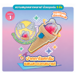 ลูกปัดสเปรย์น้ำ อควาบีท ปาร์ตี้ไอศกรีม คราฟต์สตูดิโอ /  Aquabeads Ice Cream Party Craft Studio (ชุดพร้อมเล่น) - Image 6