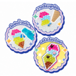 ลูกปัดสเปรย์น้ำ อควาบีท ปาร์ตี้ไอศกรีม คราฟต์สตูดิโอ /  Aquabeads Ice Cream Party Craft Studio (ชุดพร้อมเล่น) - Image 5