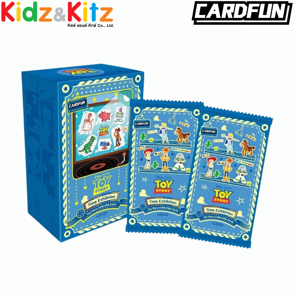 kidz&kai.Toy Story Collectible Cards Time Exhibition 1 Toy Story Collectible Cards – Time Exhibition (10 packs per Box) - Image 1